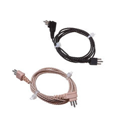 3pin Cord for Body Aids Hearing Aid Receiver Wire Cable for Siemens Pocket Hearing Aids