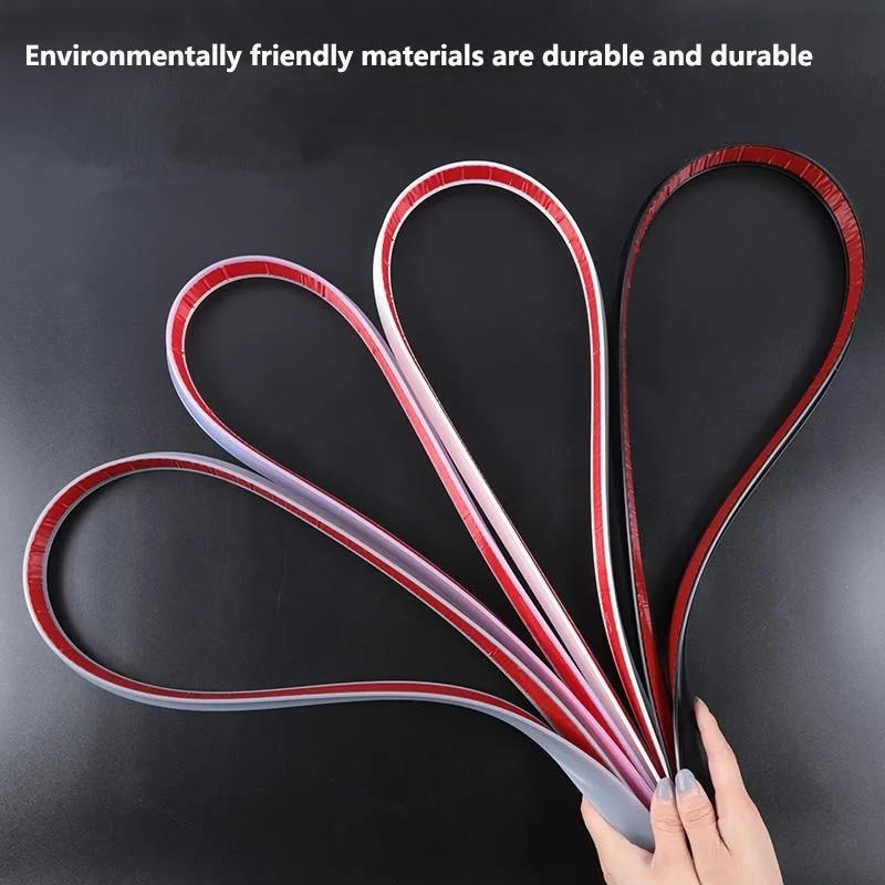 Description Picture 5 of itemSelf-Adhesive Silicone Bathroom Water Stopper Water Retaining Strip Bendable Bathroom Door Washing Machine Shower Dam Barrier