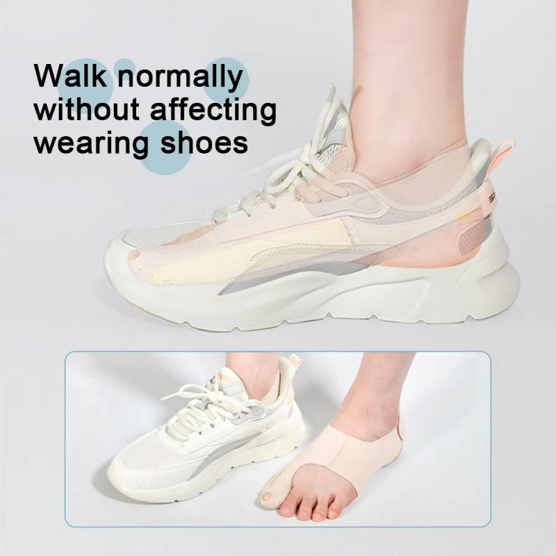 Description Picture 5 of item1PC Big Toe Bunion Corrector Adjustable Orthopedic Socks Toes Separator Pain Relief Hallux Valgus Feet Protector Foot Care Tools