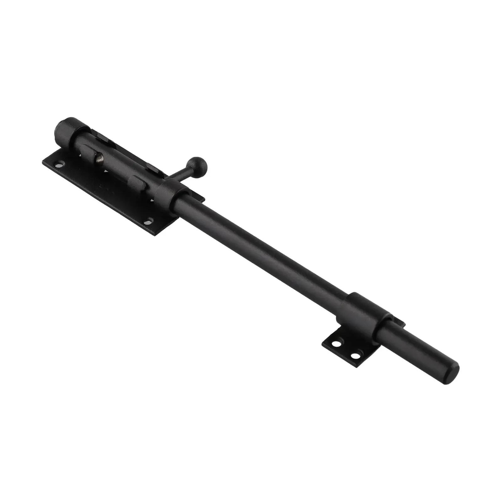 Description Picture 6 of itemDoor Window Bolt Latch Heavy Duty Gate Latch Slide Door Lock Buckle  304 Stainless Steel Black Bolt Lock Home Hardware