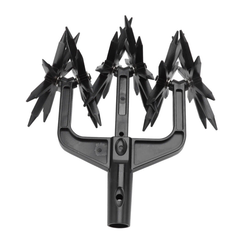 Description Picture 5 of itemGarden Aerator Rotary Cultivator Tool Garden Soil Scarifier Wear Resistant 2 in 1 Ventilated Scarifier Rotary Tiller for Garden