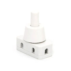 New AC250V ON Push Button Plastic Home Lamps Switch for Home Lamps Table Lamp DIY Mini Power Switches