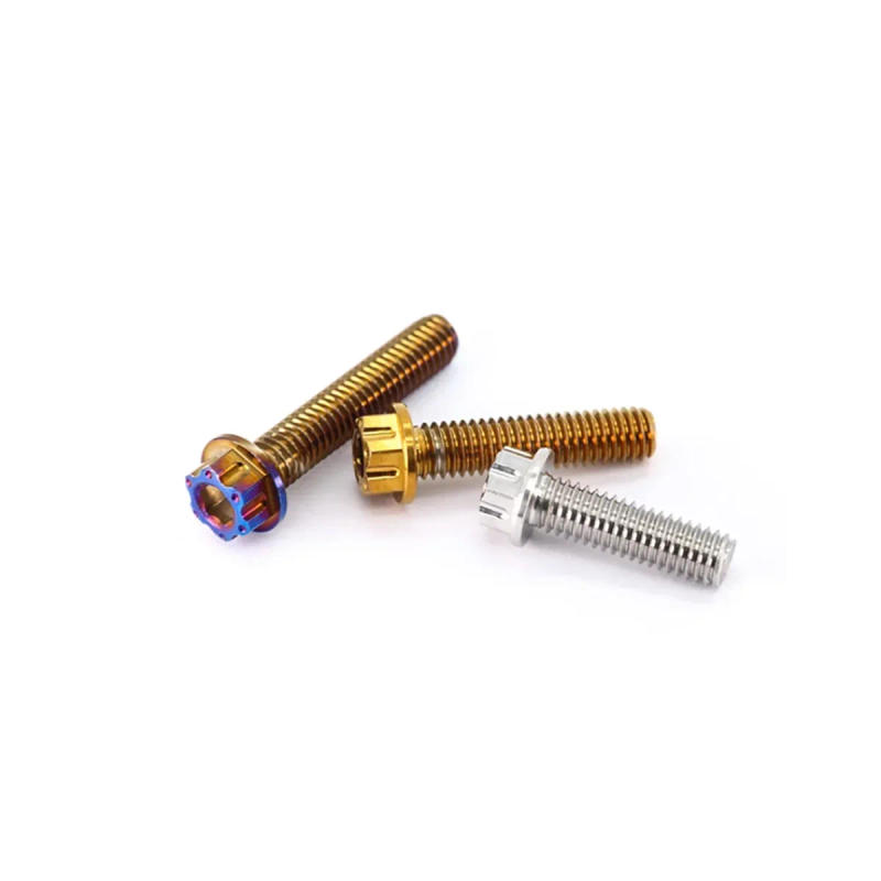 Description Picture 5 of item304 Stainless Steel Inner And Outer Hexagonal Flange Screws / Plum Blossom Bolts M6M8
