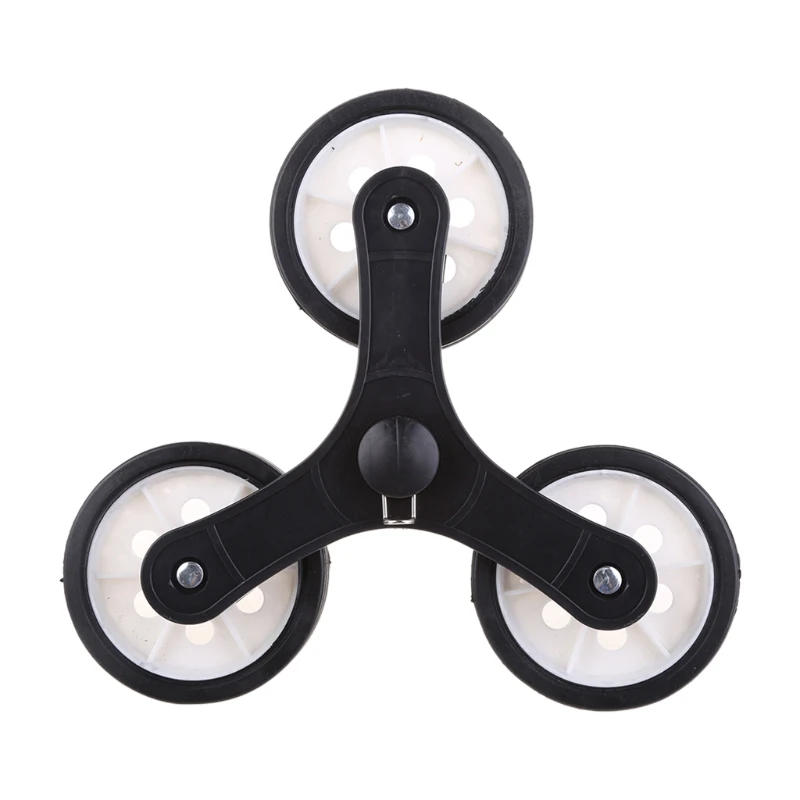 Description Picture 4 of itemShopping Cart Stair Climbing for Triangles Wheel Sliding Rollers Replacement Casters Three-wheel Stair Climbing Pulley