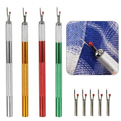 Seam Ripper with 5Pcs Replacement Head Sewing Stitch Thread Unpicker Embroidery Thread Remover Tool DIY Sewing Tools