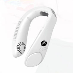 New Neck Hanging Fan Portable Mute USB Charging Student Small Refrigeration Neck Hanging Air Conditioner