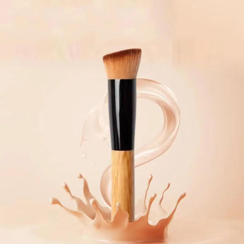 Description Picture 6 of itemPortable Angled Makeup Brushes Soft Multifunctional Foundation Brush Flat Top Professional Concealer Makeup Brushes