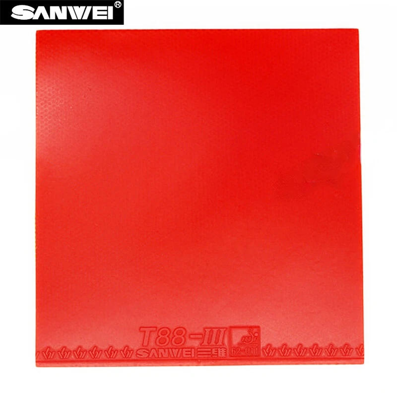 Description Picture 4 of itemOriginal SANWEI T88 III (T88-3) Table Tennis Rubber (Half-sticky, loop) with Sponge Pimples In SANWEI Ping Pong Rubber