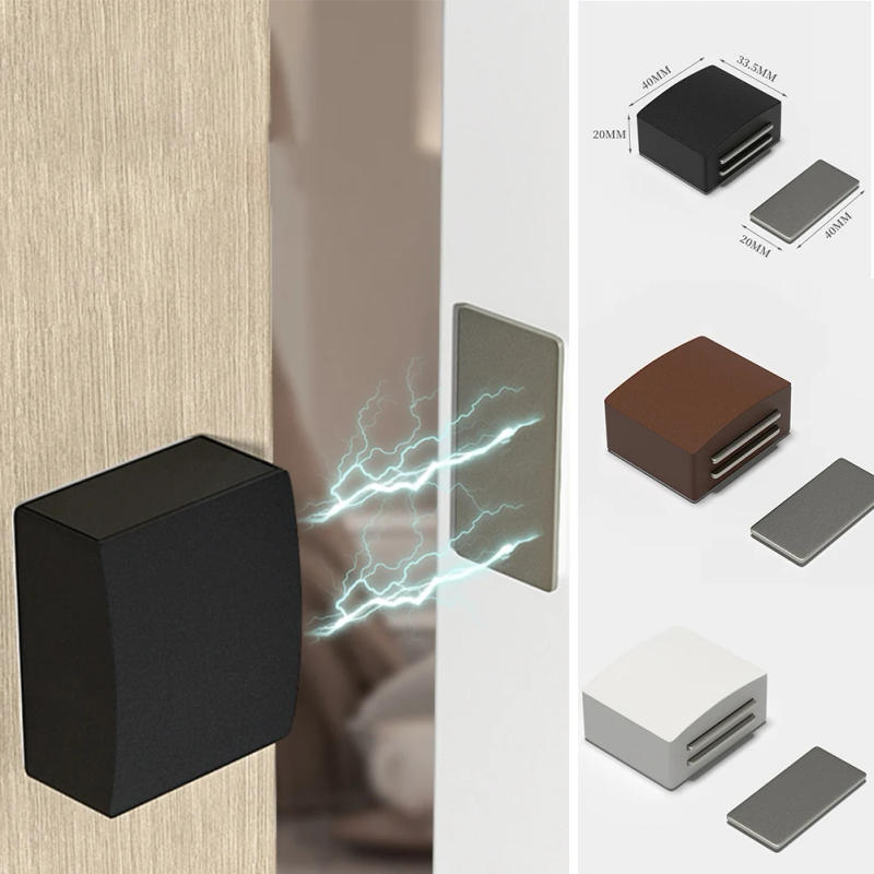 Description Picture 3 of item1pcs ABS Magnetic Cabinet Catch For Wardrobe Door Drawers Cabinet Door Dressing Tables Cabinet Door  Home Improvement Tools