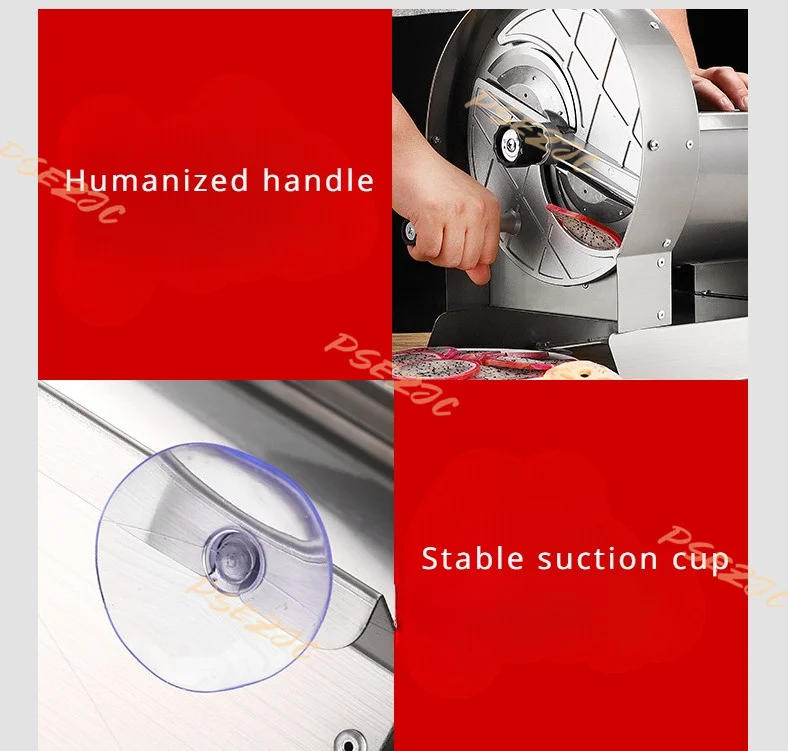 Description Picture 6 of itemMulti Functional Stainless Steel Electric and Manual Lemon Fruit and Potato Kitchen Slicer for Household and Commercial Use