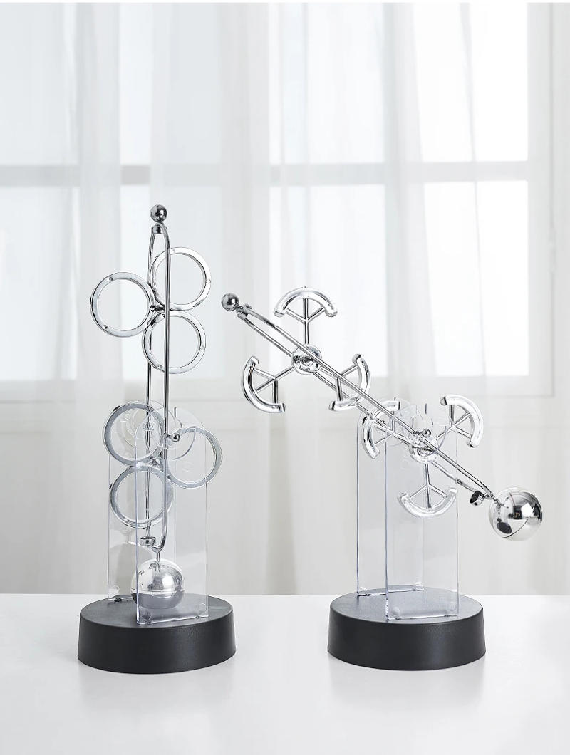 Description Picture 5 of itemPhysics Science Newton Pendulum Nordic Home Decoration Accessories Modern Metal Maglev Balance Balls Office Desk Decor Gifts