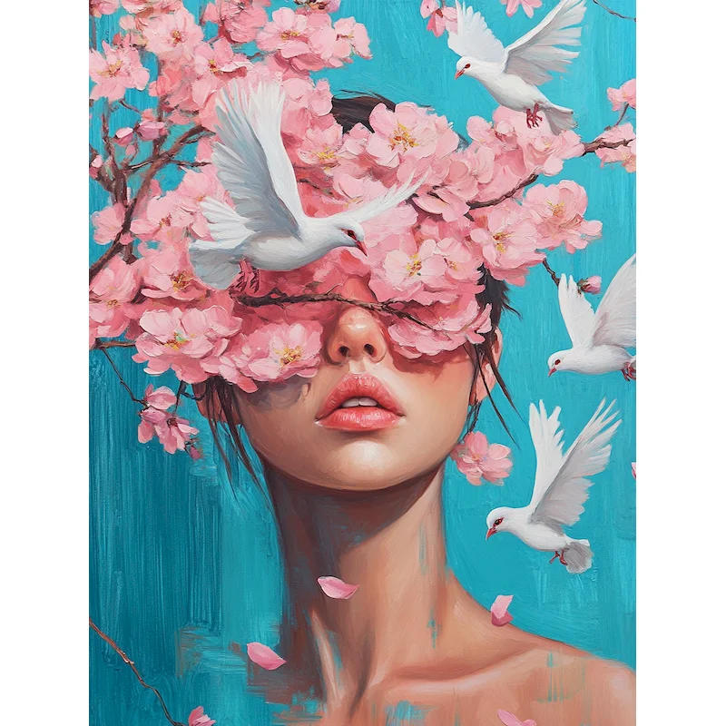 Description Picture 2 of itemGATYZTORY Picture Painting By Numbers Abstract Women Acrylic Paint By Numbers Modern Figure Handicrafts For Home Decors