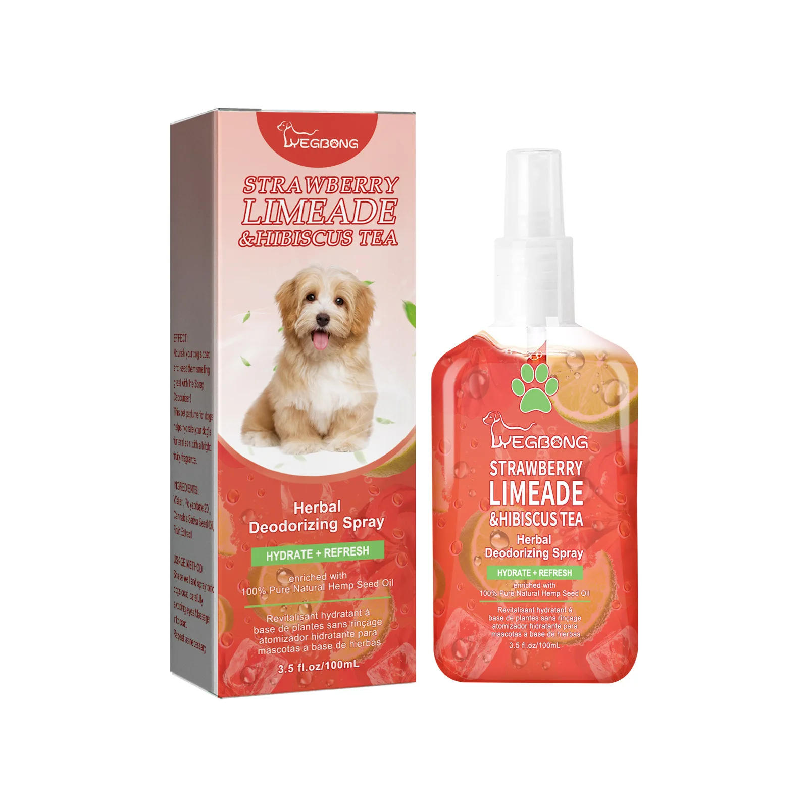 Description Picture 6 of itemYegbong Pet Odor Eliminator Spray - Long-Lasting Clean Deodorant for Dogs & Cats Liquid Fragrance Body Odor Removal Smell
