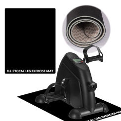 Ellipse Leg Exerciser Machine Mat Under Desk Elliptical Mat Soft Stepper Floor Mat Enhance Stability for Exercise Equipment