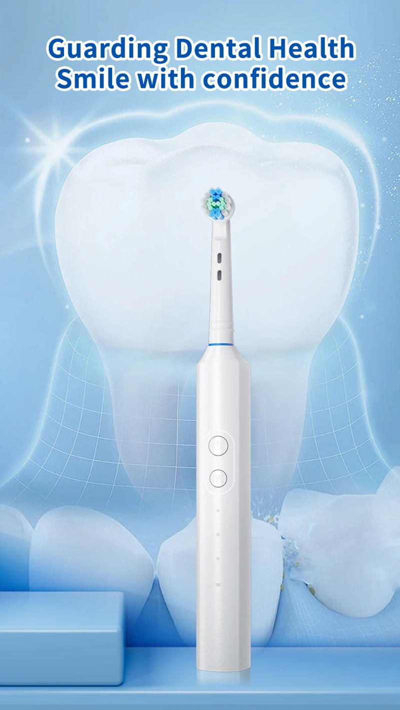 Description Picture 2 of itemElectric Toothbrush Fully Automatic USB Charging Rotary Toothbrush Adult Soft Bristled Brush Head Replaceable Brush Head