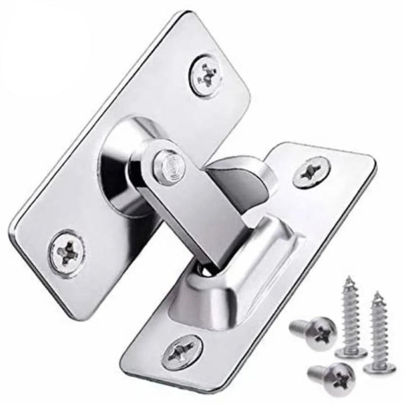 Description Picture 6 of itemStainless Steel Door Lock Bolts 90 Degree Angle Hook Lock Bolts Window Cabinet Locks Screws Right Angle Sliding Gate Lock