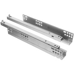 2 Pcs Hidden Slide Drawer Bottom Mute Track 31X4CM Cabinet Support Slides