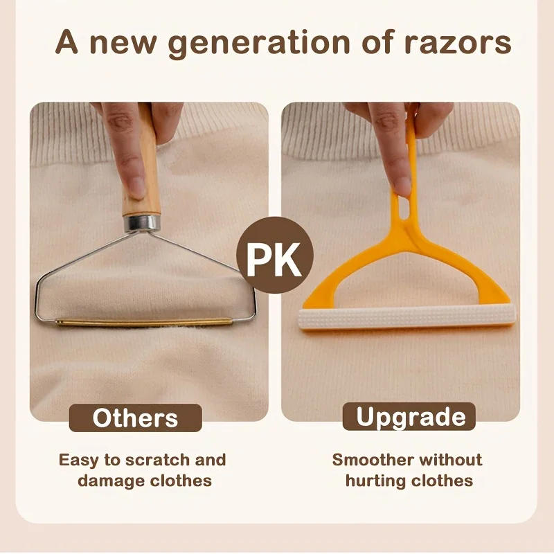 Description Picture 5 of itemPortable Lint Remover Fuzz Shaver Reusable Double Sided Travel Brush for Removing Lint Pet Hair Dust in Clothes and Furniture