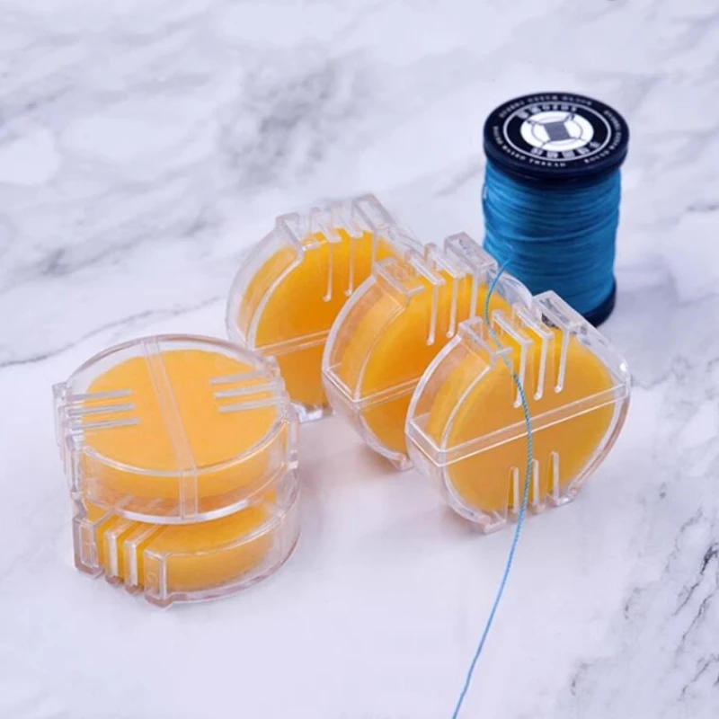 Description Picture 4 of itemWater-soluble Over Thread Wax Hand Sewing Thread Cotton Thread Lubrication Tool DIY Leather Sewing Embroidery Manual Accessories