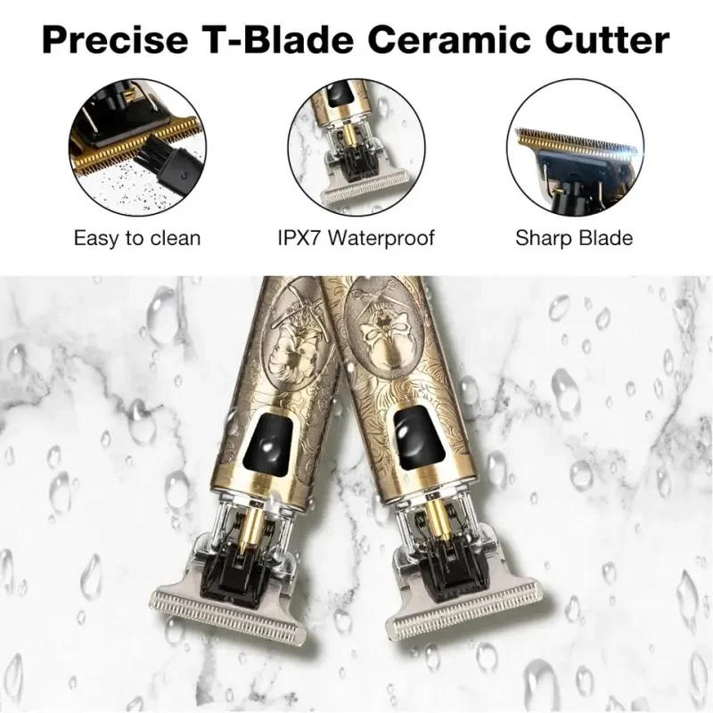 Description Picture 5 of item2024 Hot Sale Hair Cutting Machine Hair Clippers Rechargeable Beard Shaver Professional Electric Hair Trimmer for Men Barber