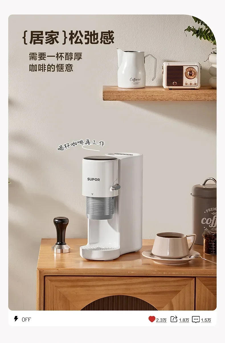 Description Picture 5 of item220V Sowtech Automatic Espresso Machine for Home and Office, Mini Compact Portable Coffee Maker C