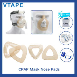 4 Pack Nasal Mask Liners for CPAP Mask - CPAP Nose Pads - Sleep Apnea Masks Accessory, Comfort Nose Pad for Most Masks, Red Mark