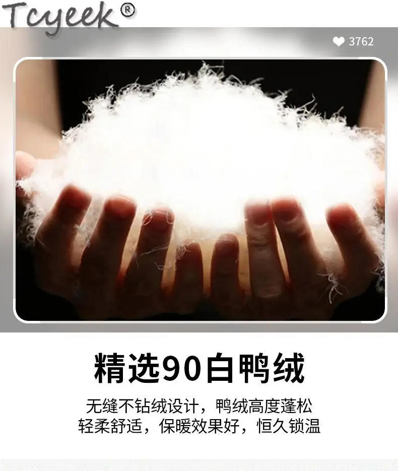 Description Picture 6 of itemTcyeek Real Leather Jacket Men 100% Top Layer Cowhide Coats 2023 New Men's Down Jackets High-end Brown Leather Coat Wool Collar