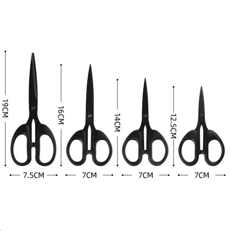 Description Picture 3 of itemPure Black Clippers Tailor Scissors Sewing Shears Embroidery Scissor Tools For Sewing Craft Office Scissors Fabric Cutter Shears