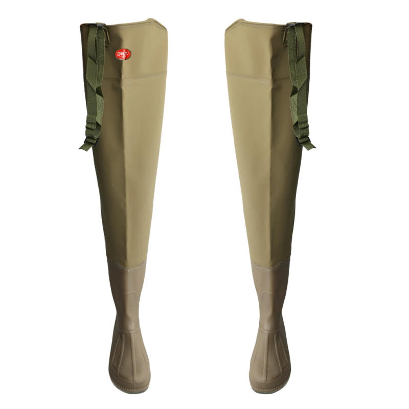 Description Picture 6 of itemWaterproof Wading Boots Over Knee Hip Waders Thick Leg Wear Rain Boots Pants River Bootfoot Fishing Tackles