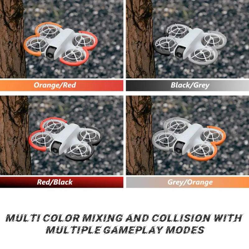 Description Picture 6 of itemBumper Protective Case For DJI NEO Propeller Drone Prop Cage Cap Paddle Guard Protector TPE Anti-Collision Impact