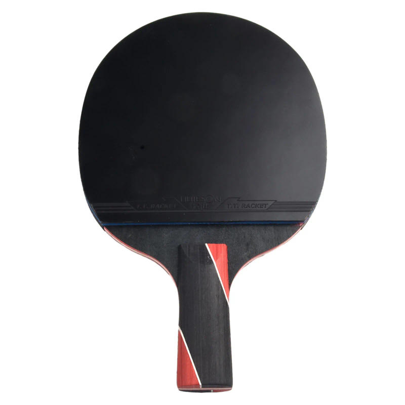 Description Picture 6 of itemPingPong Paddle Single Professional Training Carbon Table Tennis Bat Racket Short Long Handle With Case