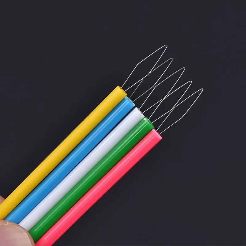 Description Picture 3 of itemCylindrical Colorful Needle Threader Sewing Threader Diy Sewing Accessories Leader Beader Threading Needle Shenqi Sewing Tools