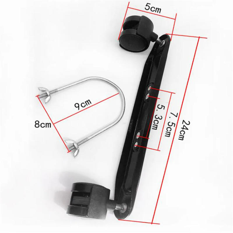Description Picture 4 of itemFor Midea NY2513-16JW/ 16J1W NYY-M Fixing Clip + Caster Bracket Set Electric Oil Heater Holder with Wheel Heater Accessories