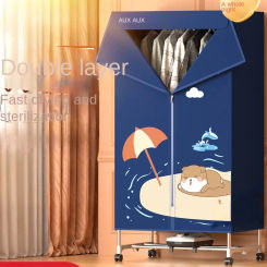 220V AUX Clothes Drying Machine - Automatic Dryer with Fast Drying Capacity for Home- Use and Dormitory