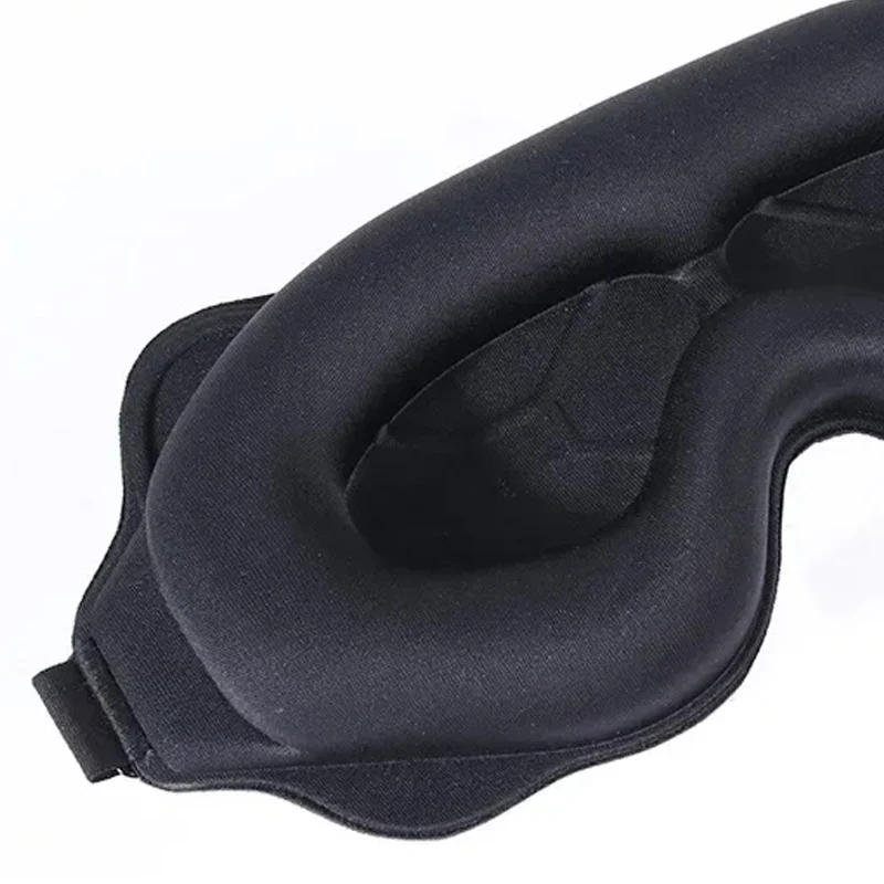 Description Picture 6 of item3D Sleeping Mask Block Out Light Sleep Mask For Eyes Soft Sleeping Aid Eye Mask for Travel Eyeshade Night Breathable Slaapmasker