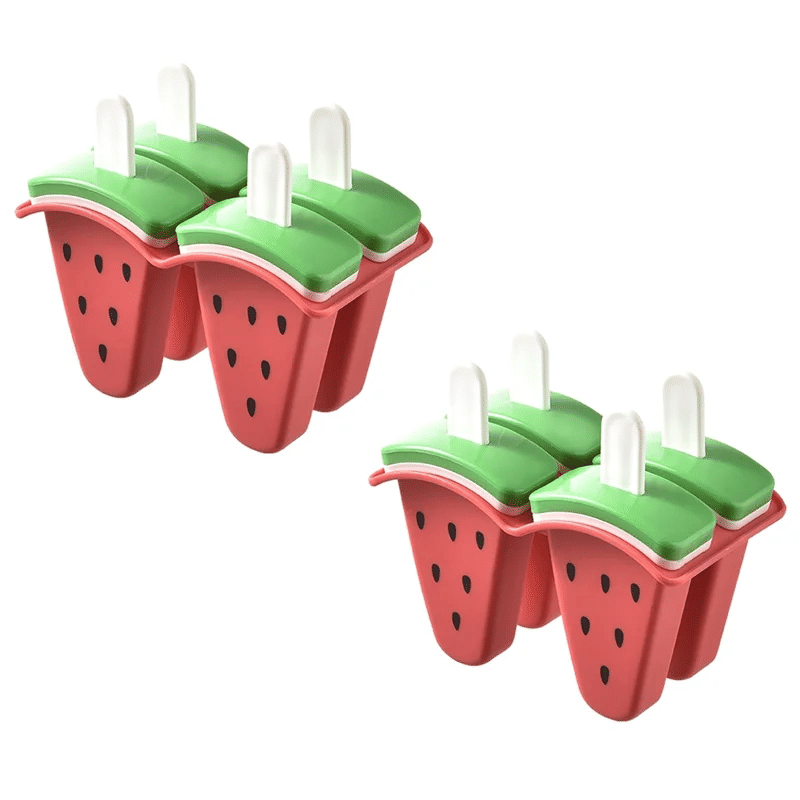 Description Picture 5 of itemABYN-Ice Cream Popsicles Mold Watermelon Shaped Ice For Molds Homemade Popsicles Tools For DIY Ice Popsi Silicone Ice Molds