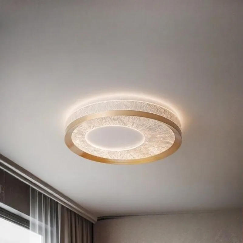 Description Picture 4 of itemNew full spectrum eye protection round lamp for bedroom, modern ceiling light with a high-end feel