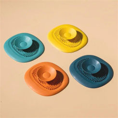 Silicone sink plug Shower filter drain cover plug sink filter drain floor drain cover Kitchen bathroom accessories