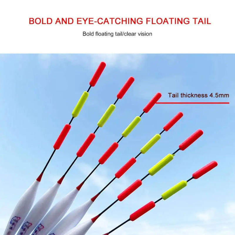 Description Picture 2 of item3pcs Fishing Floats Superfine Workmanship Freshwater Floaters Fishing Bobbers Accessory Shrimp Grouper Ice Fishing Accessory