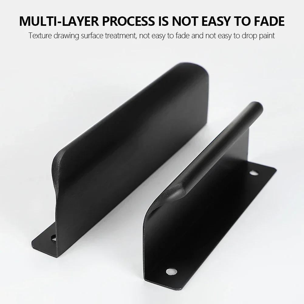 Description Picture 5 of itemGold Black Hidden Cabinet Pulls Aluminum Alloy Kitchen Cupboard Handles Drawer Knobs Furniture Handle Bedroom Hardware