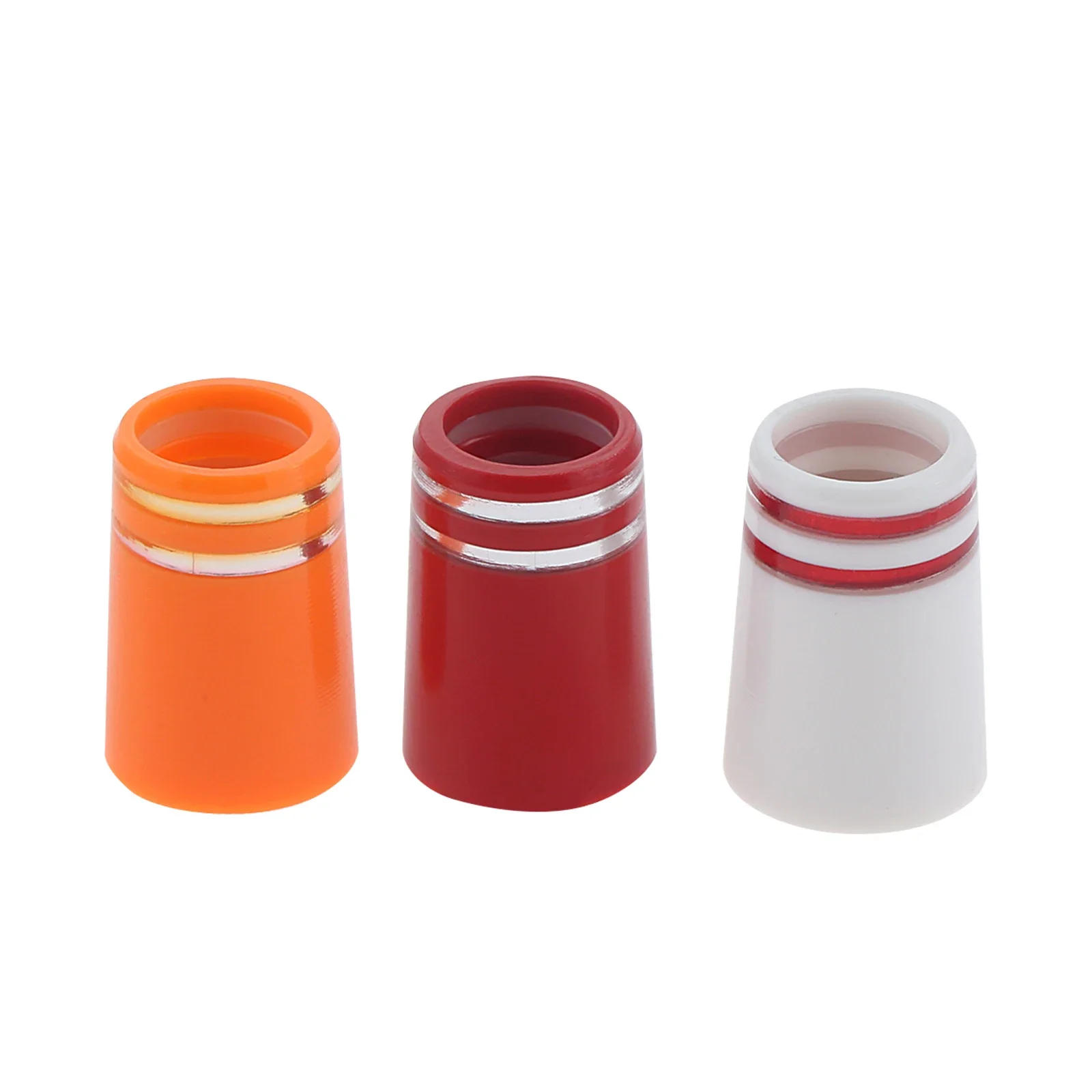 Description Picture 4 of item10Pcs Plastic High Quality Golf Club Ferrules Replacement Tip Size 0.355 for Irons Golf Club Shafts Accessories White/Red/Orange