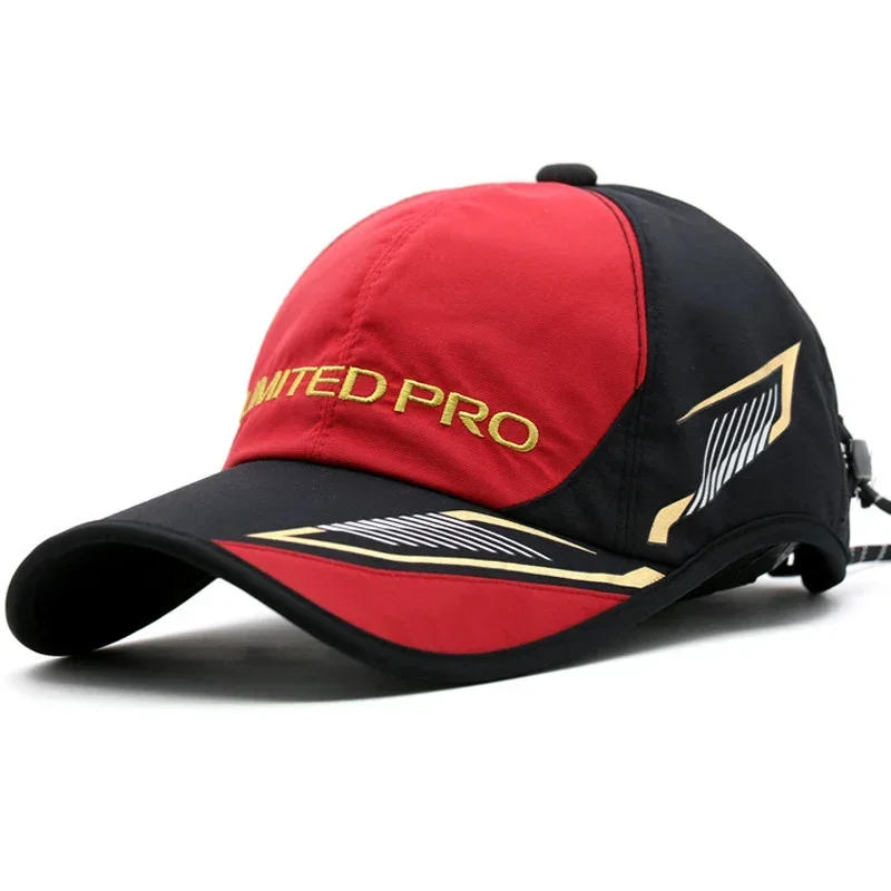 Description Picture 2 of itemAdult Fishing Caps Breathable Sun Protection Men Adjustable Fishing Hats Summer Sunshade Waterproof Fishermen Hat Baseball Cap