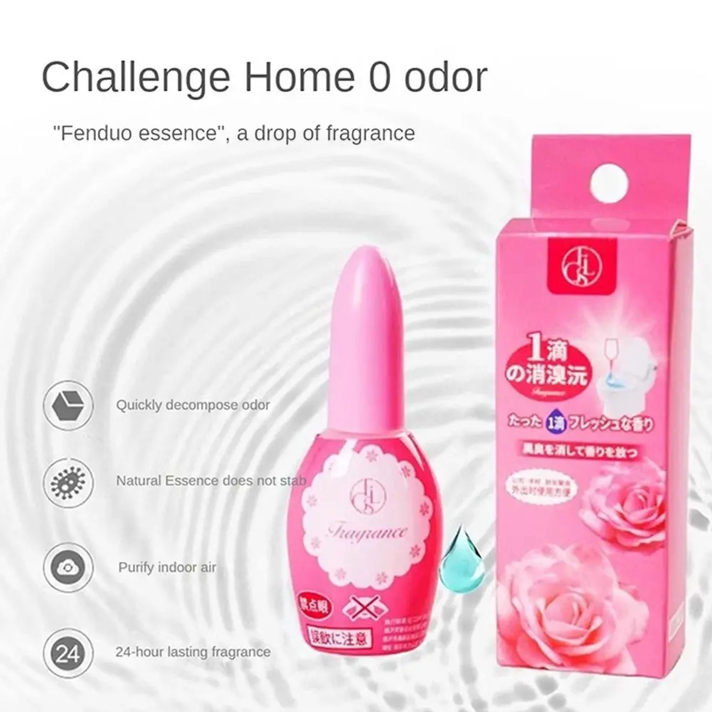 Description Picture 6 of item20ml One Drop of Deodorant Yuan Toilet Deodorant Fragrance Liquid Indoor Aromatherapy Air Freshener To Remove Odor