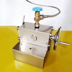 SIDA KBS-02 Small Dry Ice Maker Machine with Pressing Function to Make Good Shape Dry Ice