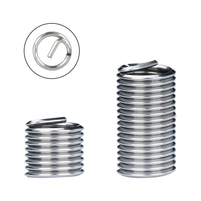 Description Picture 6 of itemHAMPTON M11 M12 M14 Inner Thread Insert Assorted Set 304 Stainless Steel Thread Insert Fasteners Hardware Screw Repair Tool