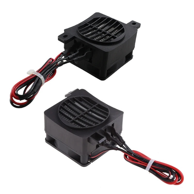 Description Picture 3 of item12V 120W Small PTC Fan Heater Mini Ceramic Air Heater 30s Quickly Generate Heat