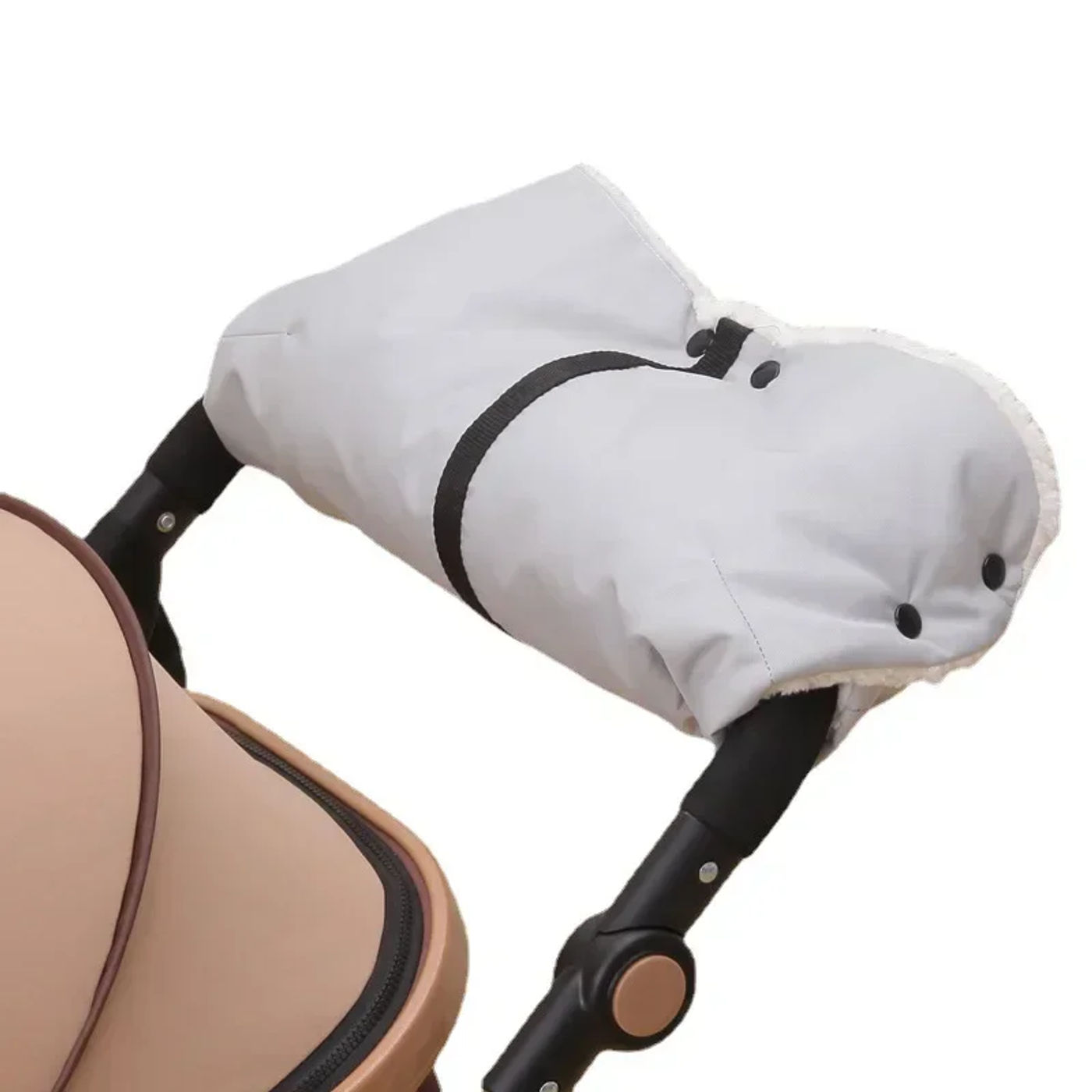 Description Picture 4 of itemWinter Baby Stroller Gloves Thickening Warm Stroller Gloves Universal Windproof Newborn Pram Glove Stroller Accessories