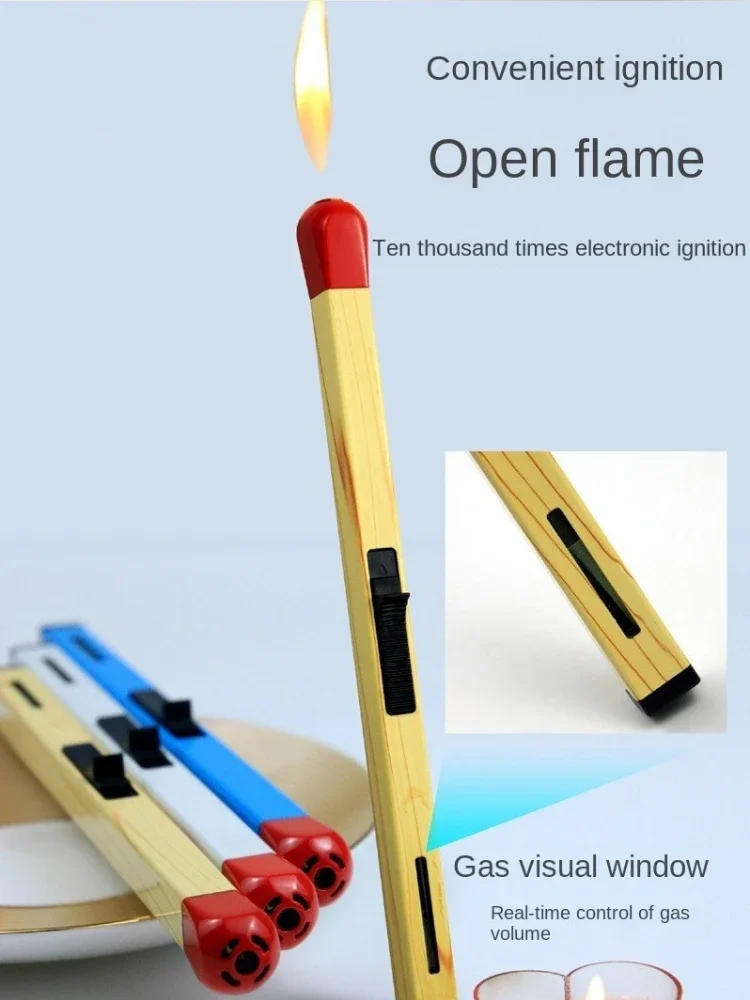 Description Picture 3 of itemPractical Multifunctional  Match Stick Ignition Gun Kitchen Gas Stove Outdoor Barbecue Special Lighter Household Ignition Tool