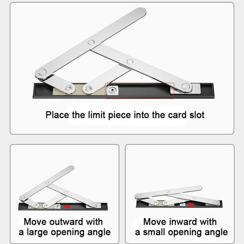 Description Picture 6 of itemWind Support Limit Plate Stainless Steel Window Limiter Lock Portable Window Opening Accessories Practical Home Hardware