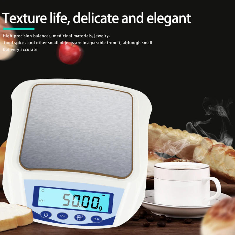 Description Picture 3 of item1000g/0.01g Electric Scales High Accuracy Portabl Digital LCD Electric Balance Scale For Foods Gold Jewelry Tea Weighing Tools